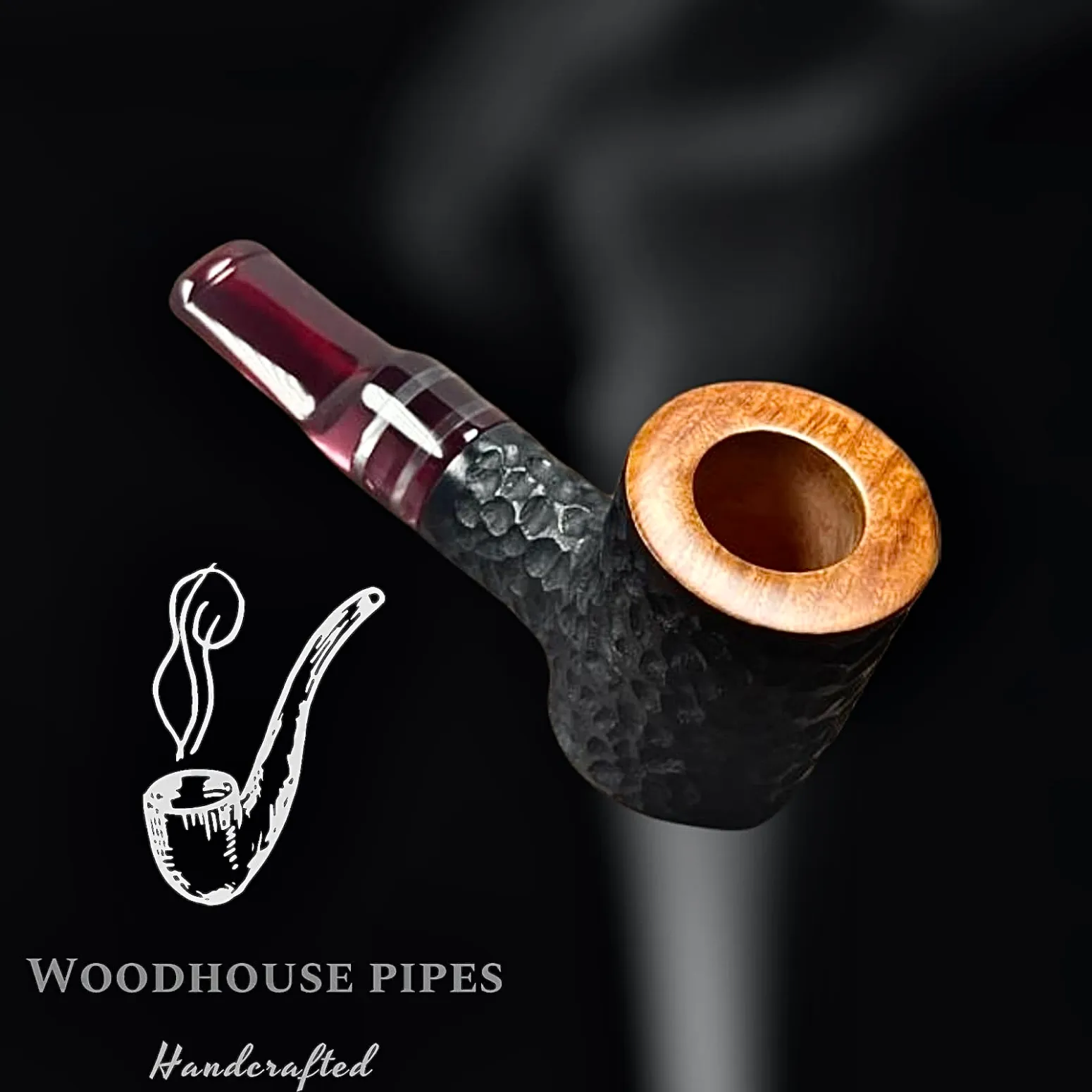 Handmade Tobacco Pipe - WOODHOUSE PIPES Handcrafted - Photo Number 0132