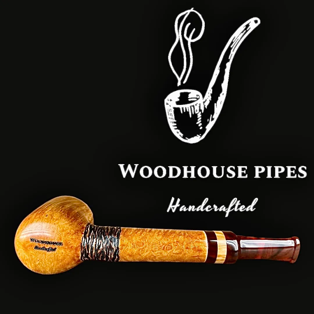 Handmade Tobacco Pipe - WOODHOUSE PIPES Handcrafted - Photo Number 1188