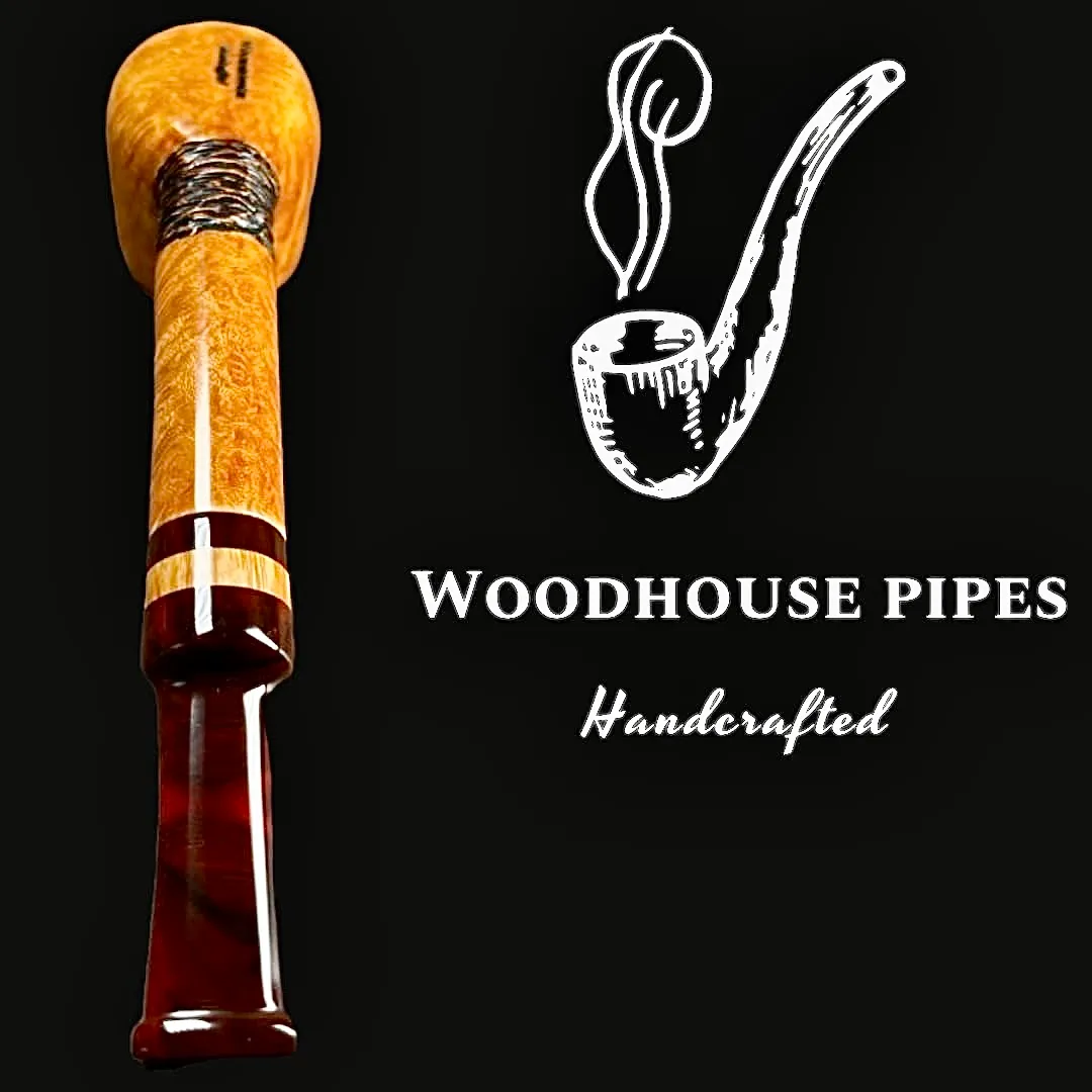 Handmade Tobacco Pipe - WOODHOUSE PIPES Handcrafted - Photo Number 1210